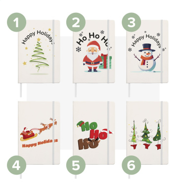 Logotrade promotional item picture of: Pocket Notebook A5 X-Mas