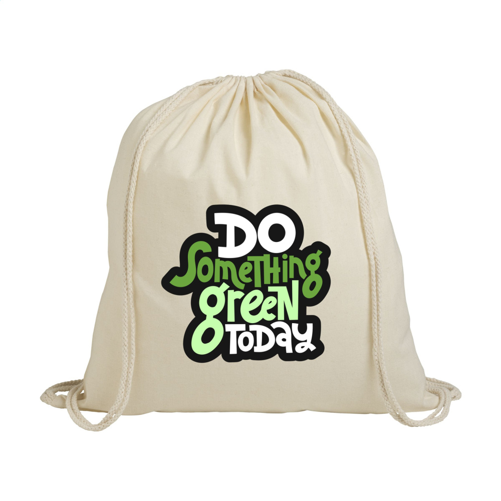 Logotrade promotional item picture of: PromoNatural (100 g/m²) backpack
