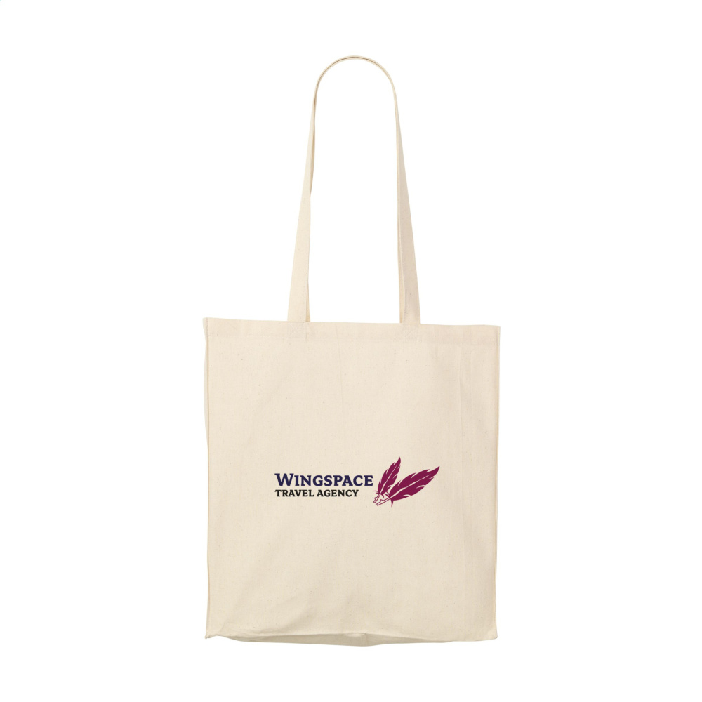 Logo trade advertising products picture of: Natural Square Bag (165 g/m²) cotton bag