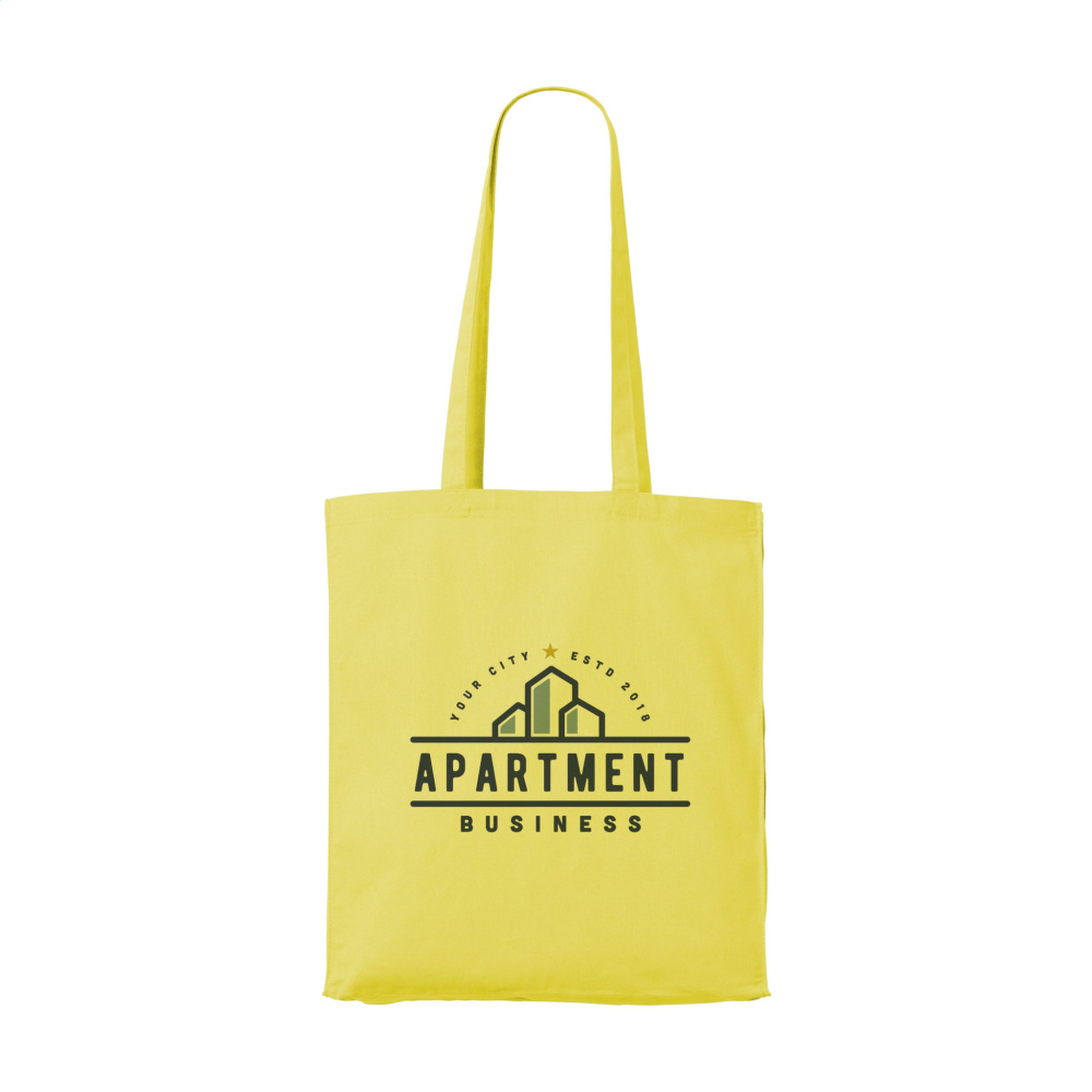 Logo trade corporate gifts picture of: Colour Square Bag (160 g/m²) cotton bag