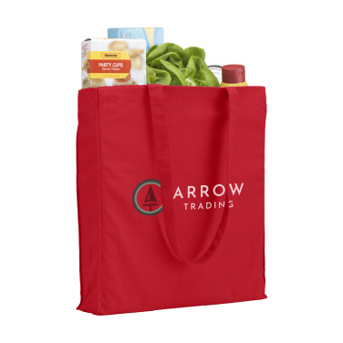 Logo trade corporate gifts image of: Colour Square Bag (160 g/m²) cotton bag