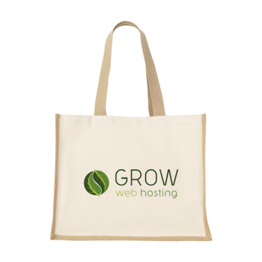 Logotrade advertising product picture of: Jute Canvas Shopper (320 g/m²) bag
