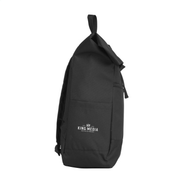 Logo trade promotional merchandise picture of: Nolan Recycle RPET backpack