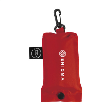 Logotrade promotional items photo of: Shop Easy RPET folding shopping bag