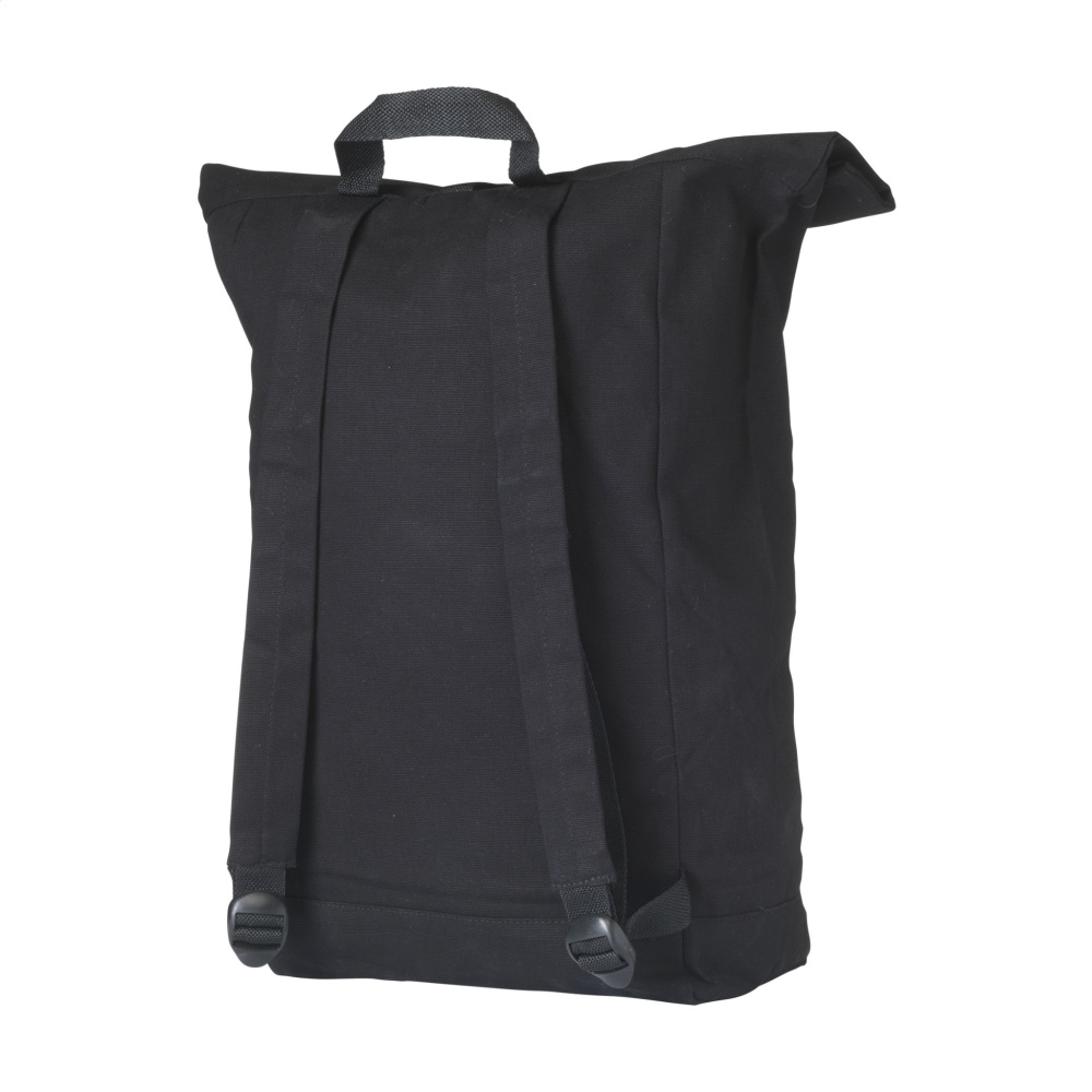 Logo trade promotional giveaways image of: Nolan Canvas backpack