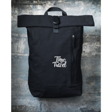 Logo trade promotional merchandise picture of: Nolan Canvas backpack