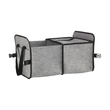 Logo trade advertising products picture of: Trunk GRS RPET Felt Organiser Cooler bag