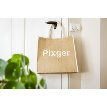 Logotrade promotional gift image of: Gerona Jute Shopper bag