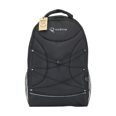 Logo trade promotional products picture of: Flashline GRS RPET Laptop Backpack