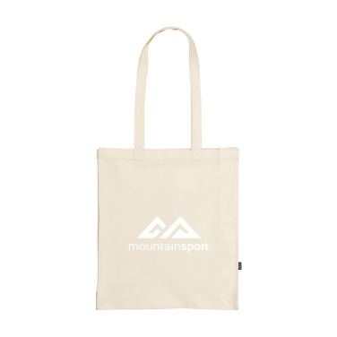 Logo trade corporate gifts image of: Solid Bag GRS Recycled Canvas (340 g/m²)