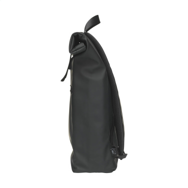 Logotrade corporate gift picture of: Lennon Roll-Top Recycled Backpack