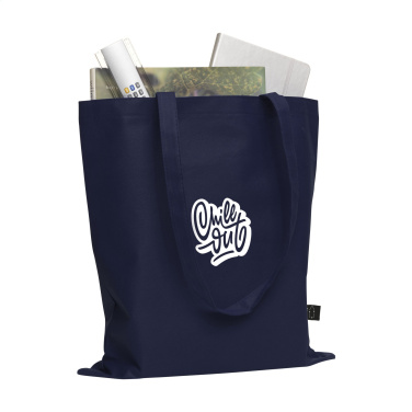 Logo trade promotional gifts image of: Shopper GRS RPET (80 g/m²) shopping bag