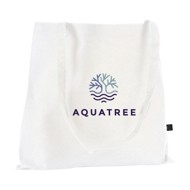 Logo trade corporate gift photo of: Shopper GRS RPET (80 g/m²) shopping bag