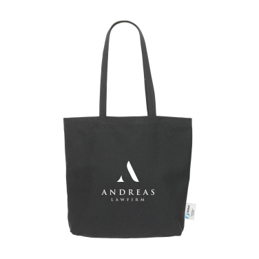 Logo trade promotional products picture of: Wolkat Rabat Recycled Textile Shopper