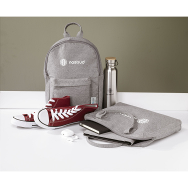 Logotrade promotional merchandise picture of: Wolkat Agadir Recycled Textile Backpack