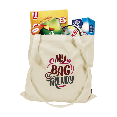 Logo trade promotional products image of: ShoppyBag GRS Recycled Cotton (140 g/m²)