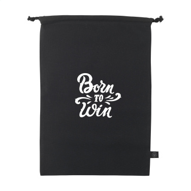 Logotrade promotional gifts photo of: Gift Pouch GRS Recycled Cotton (150 g/m²) L
