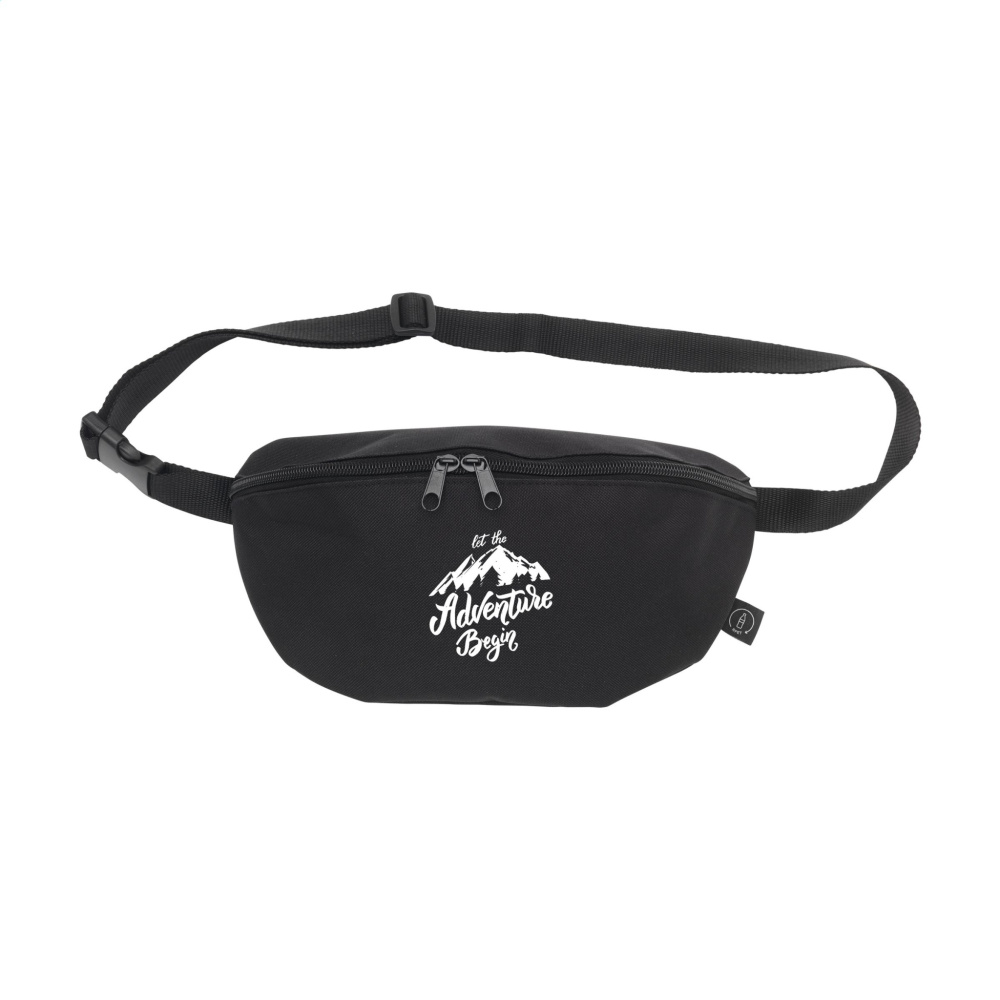 Logo trade business gift photo of: Huckle Belt Bag GRS RPET waist bag