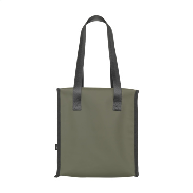 Logo trade corporate gifts image of: Lennon Recycled PU Cooler Bag