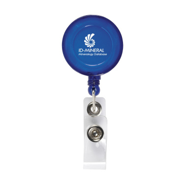 Logo trade business gifts image of: BadgeClip badge holder