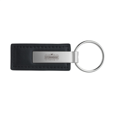 Logotrade business gift image of: LeatherKey keyring