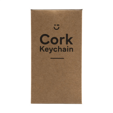 Logo trade promotional gifts picture of: Cork Key Ring