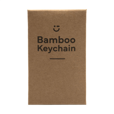Logotrade business gift image of: Casa bamboo keyring