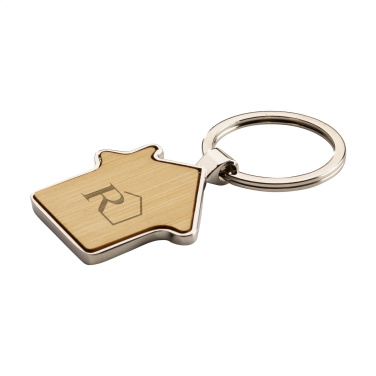 Logotrade corporate gift picture of: Casa bamboo keyring