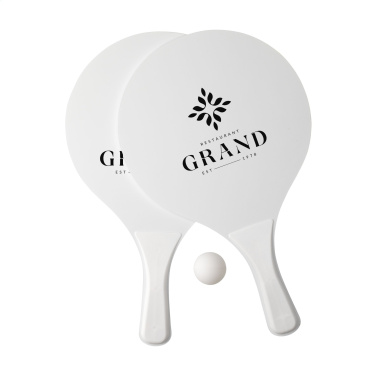 Logo trade advertising products image of: BeachTennis beach game