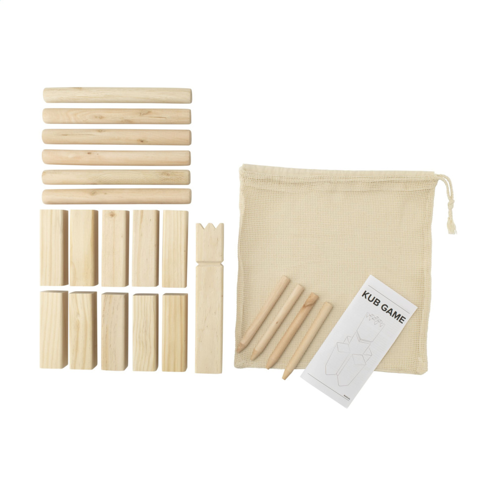 Logotrade promotional item picture of: Kingdom Kubb Outdoor Game