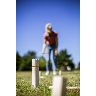 Logo trade business gift photo of: Kingdom Kubb Outdoor Game