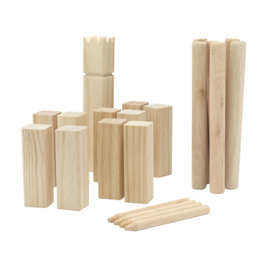 Logo trade promotional giveaway photo of: Kingdom Kubb Outdoor Game