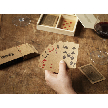 Logotrade advertising product image of: Recycled Playing Cards Double decks