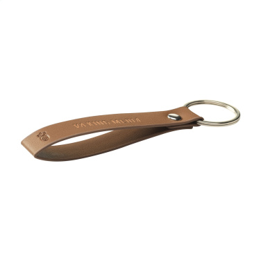 Logotrade advertising products photo of: Vegan Pineapple Leather Keyring