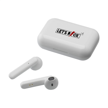 Logo trade advertising product photo of: Sensi TWS Wireless Earbuds in Charging Case