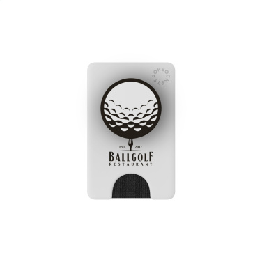 Logotrade promotional item picture of: PopSockets® PopWallet+ card holder with PopGrip