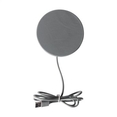 Logo trade promotional merchandise photo of: Lidos Stone ECO 10W Wireless Charger