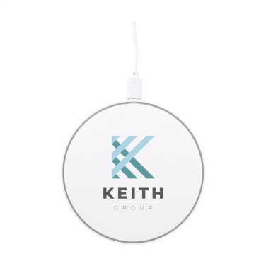 Logotrade promotional merchandise picture of: Coil RCS Recycled Wireless Charger
