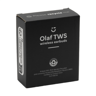 Logotrade promotional giveaway image of: Olaf RCS TWS Wireless Earbuds