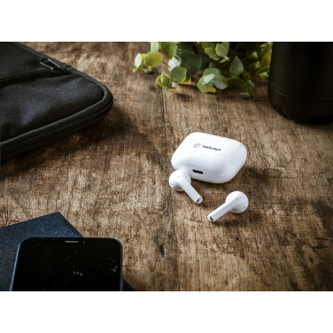 Logo trade corporate gifts picture of: Olaf RCS TWS Wireless Earbuds