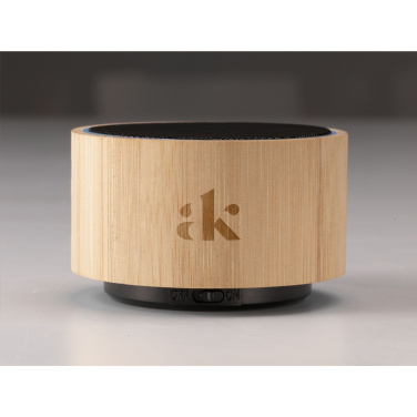 Logotrade promotional gifts photo of: Wave Bamboo Wireless Speaker