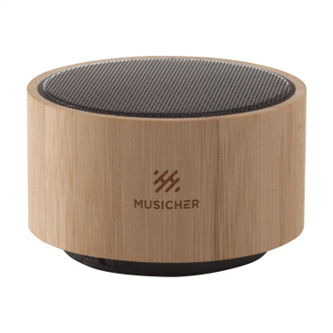 Logotrade advertising product image of: Wave Bamboo Wireless Speaker