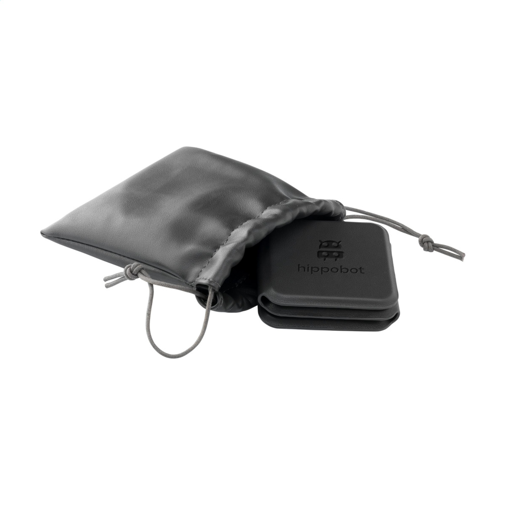 Logo trade promotional merchandise photo of: TriCharge RCS  Recycled PU Wireless Charger