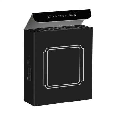 Logotrade promotional gift picture of: TriCharge RCS  Recycled PU Wireless Charger