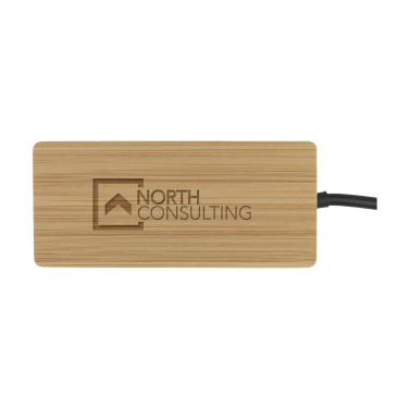 Logo trade advertising product photo of: Fyra Bamboo Hub