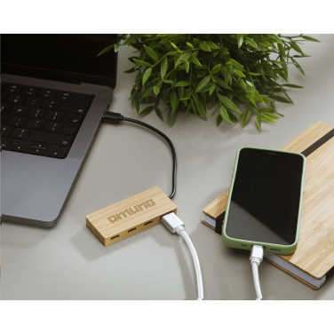 Logotrade promotional items photo of: Fyra Bamboo Hub
