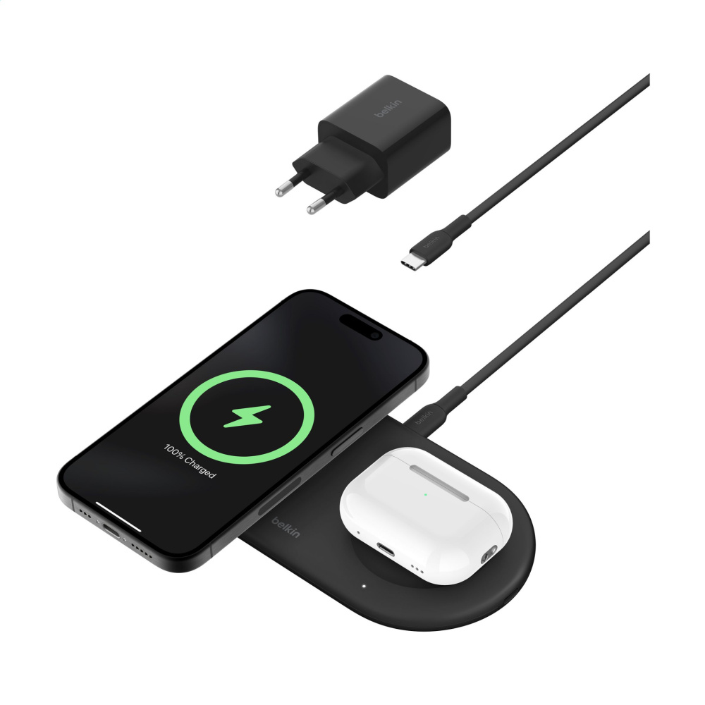 Logotrade business gifts photo of: Belkin BoostCharge Pro 2-in-1 Pad