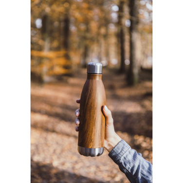 Logotrade promotional item image of: Topflask Wood 500 ml drinking bottle