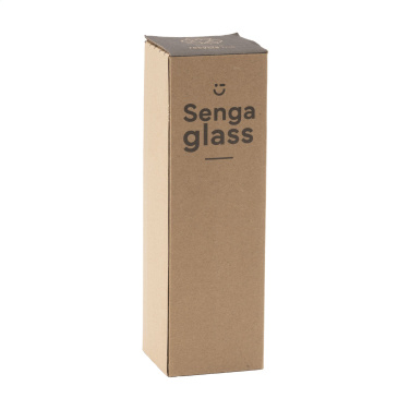 Logotrade promotional product image of: Senga Glass 500 ml drinking bottle