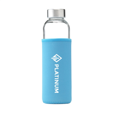 Logo trade promotional products picture of: Senga Glass 500 ml drinking bottle